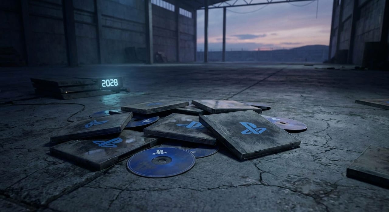Sony Ends New PlayStation Game Discs in 2028