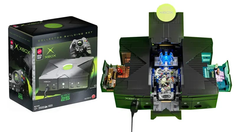 Mattel's Xbox Brick Set Honors the Weird Indies